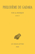 Sur la musique, livre 4 [2 volumes]